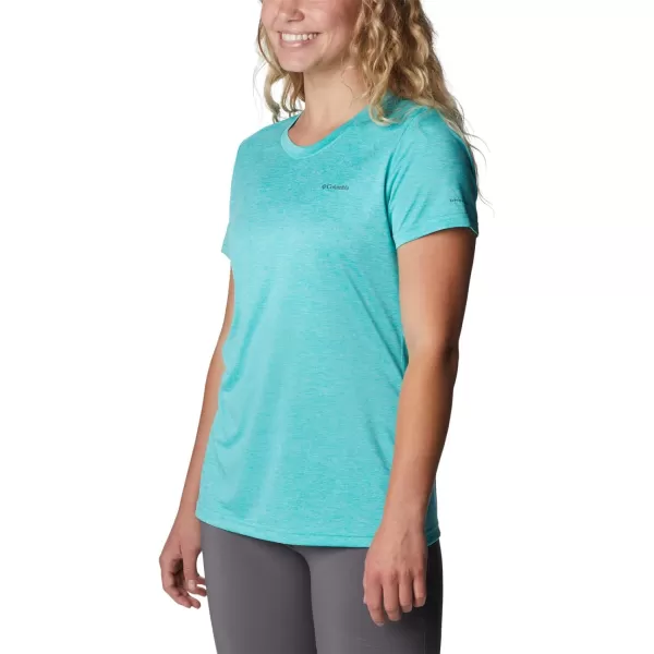imageColumbia Womens Hike Short Sleeve CrewBright AquaHeather