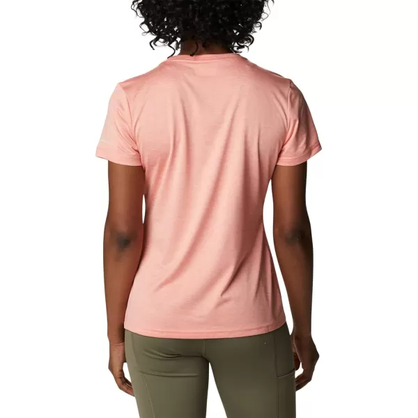 imageColumbia Womens Hike Short Sleeve CrewCoral Reef Heather
