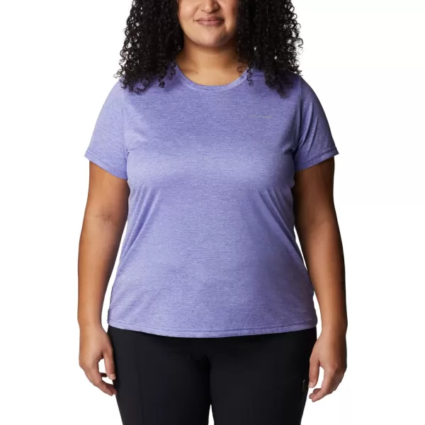 imageColumbia Womens Hike Short Sleeve CrewPurple Lotus