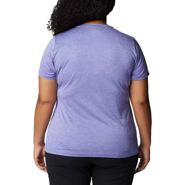 imageColumbia Womens Hike Short Sleeve CrewPurple Lotus