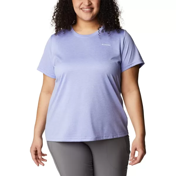 imageColumbia Womens Hike Short Sleeve CrewSerenity Heather