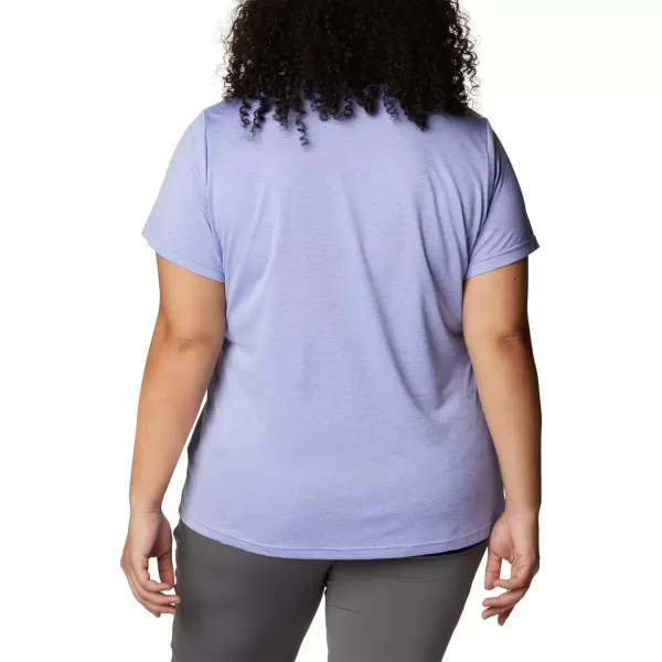 imageColumbia Womens Hike Short Sleeve CrewSerenity Heather