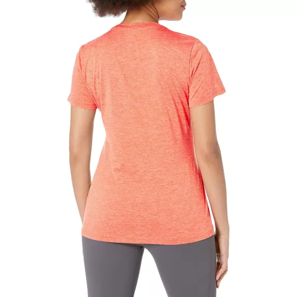 imageColumbia Womens Hike Short Sleeve CrewSunset OrangeHeather