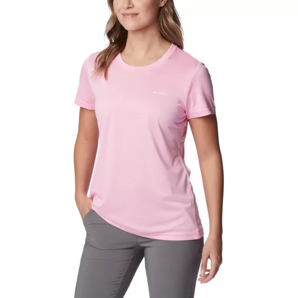 imageColumbia Womens Hike Short Sleeve CrewWild Rose Heather