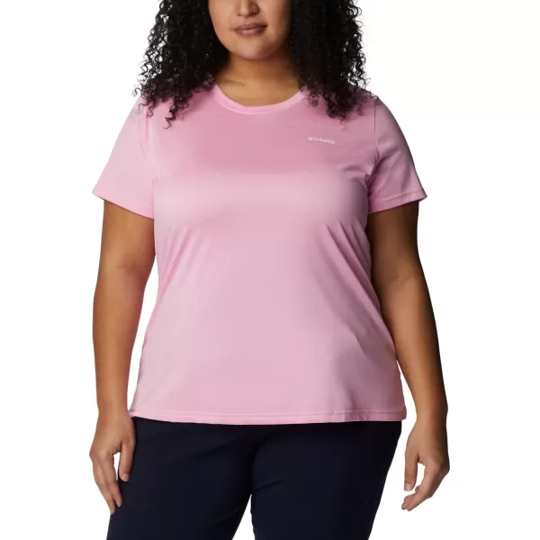 imageColumbia Womens Hike Short Sleeve CrewWild Rose Heather