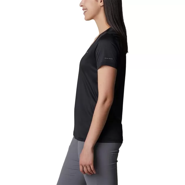 imageColumbia Womens Hike Short Sleeve V NeckBlack