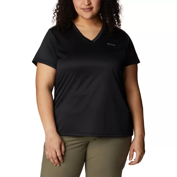 imageColumbia Womens Hike Short Sleeve V NeckBlack