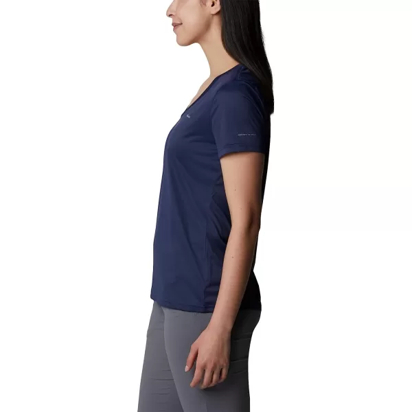 imageColumbia Womens Hike Short Sleeve V NeckNocturnal