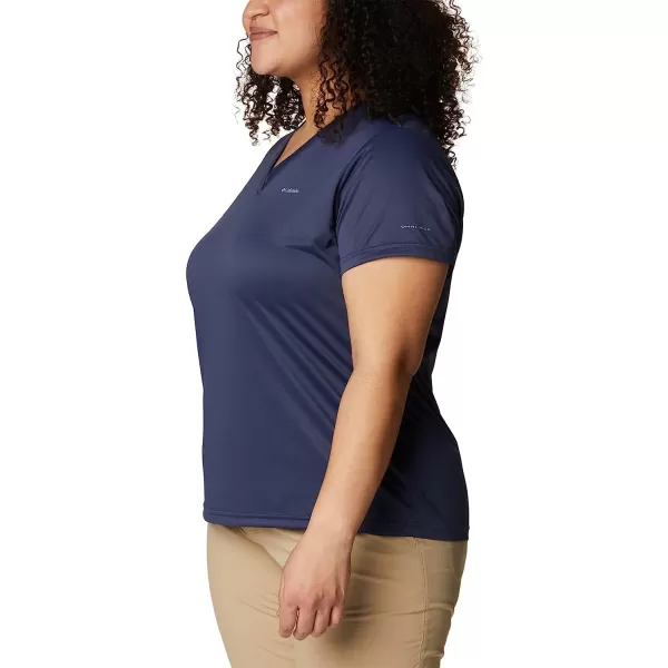 imageColumbia Womens Hike Short Sleeve V NeckNocturnal