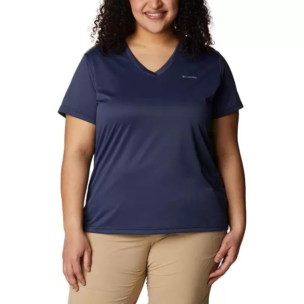 imageColumbia Womens Hike Short Sleeve V NeckNocturnal