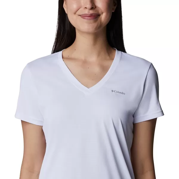 imageColumbia Womens Hike Short Sleeve V NeckWhite