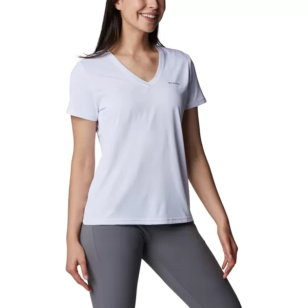 imageColumbia Womens Hike Short Sleeve V NeckWhite