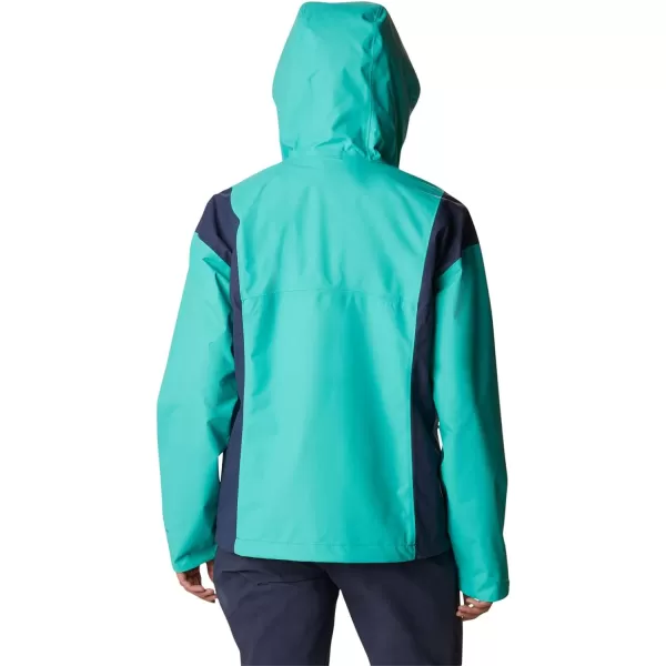 imageColumbia Womens Hikebound JacketElectric TurquoiseNocturnal