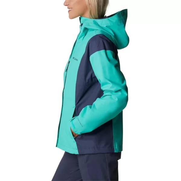 imageColumbia Womens Hikebound JacketElectric TurquoiseNocturnal
