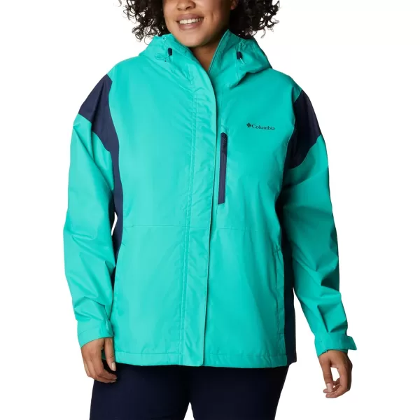 imageColumbia Womens Hikebound JacketElectric TurquoiseNocturnal