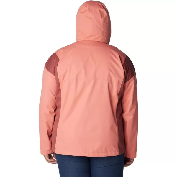 imageColumbia Womens Hikebound JacketFaded Peach  Beetroot