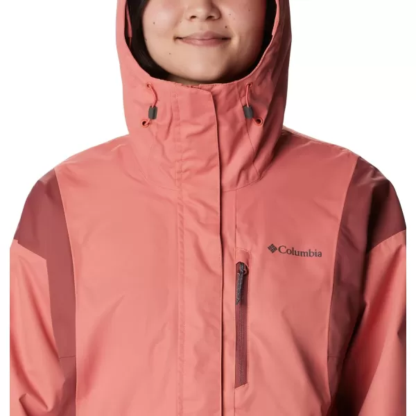 imageColumbia Womens Hikebound JacketFaded Peach  Beetroot