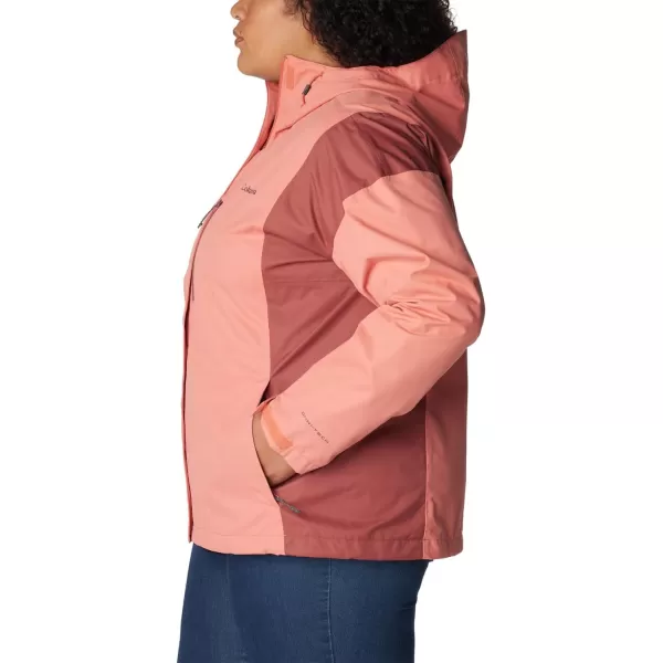 imageColumbia Womens Hikebound JacketFaded Peach  Beetroot