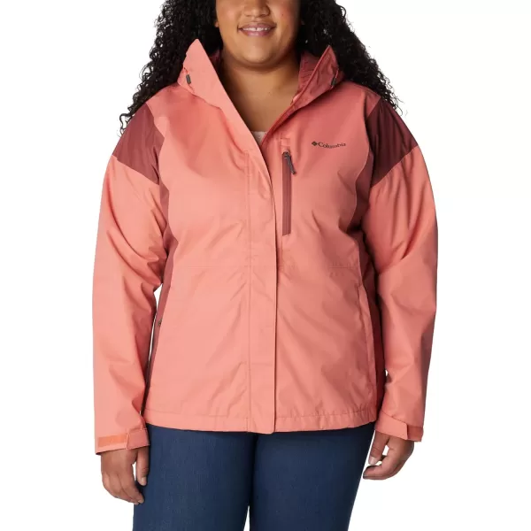 imageColumbia Womens Hikebound JacketFaded Peach  Beetroot