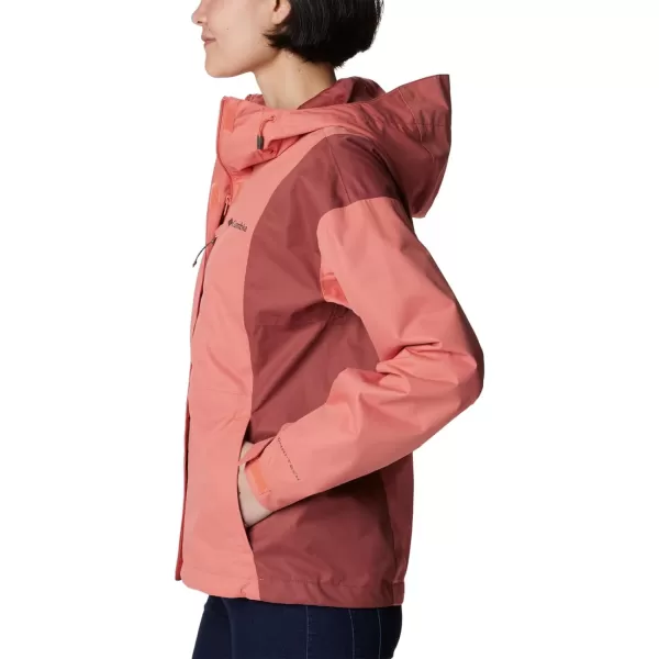 imageColumbia Womens Hikebound JacketFaded Peach  Beetroot