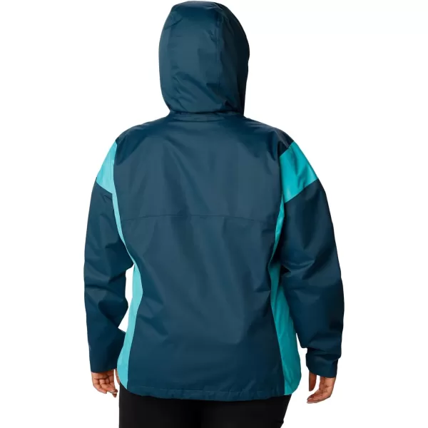 imageColumbia Womens Hikebound JacketNight Wave  Bright Aqua