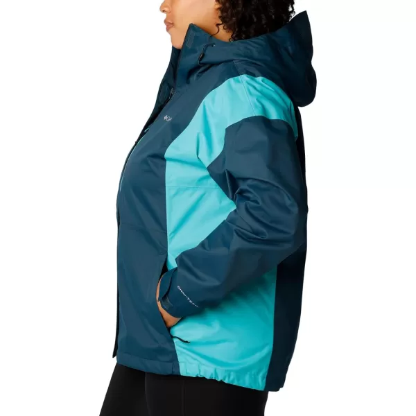 imageColumbia Womens Hikebound JacketNight Wave  Bright Aqua