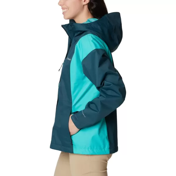 imageColumbia Womens Hikebound JacketNight Wave  Bright Aqua
