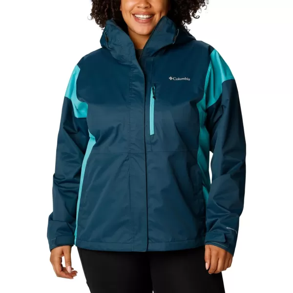 imageColumbia Womens Hikebound JacketNight Wave  Bright Aqua