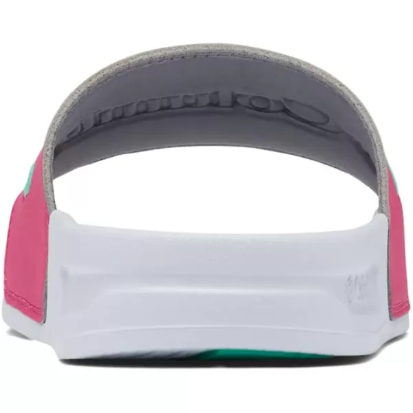 imageColumbia Womens Hood River Slide Sport SandalHaute PinkElectric Turquoise