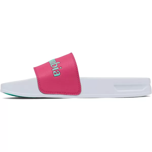 imageColumbia Womens Hood River Slide Sport SandalHaute PinkElectric Turquoise