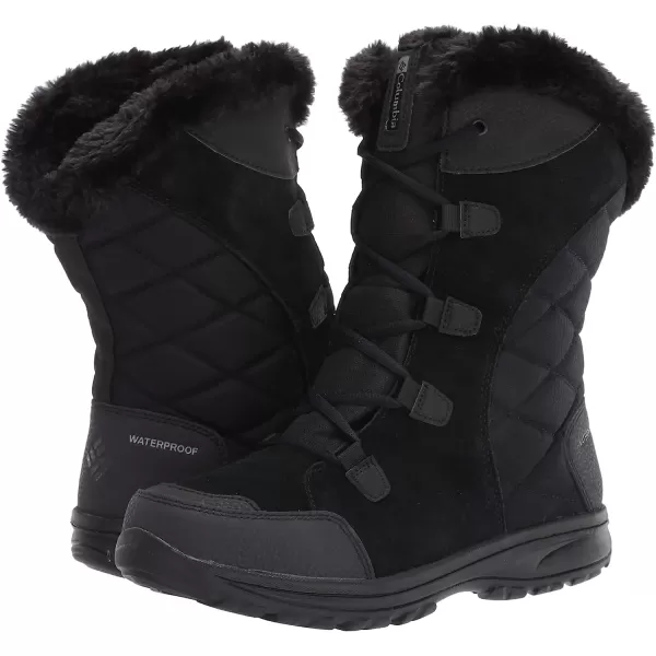 imageColumbia Womens Ice Maiden II Snow BootBlack Columbia Grey