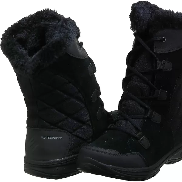 imageColumbia Womens Ice Maiden II Snow BootBlack Columbia Grey