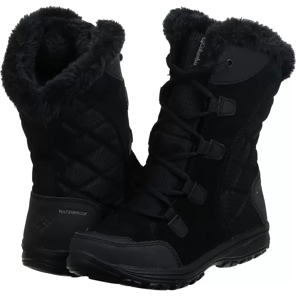 imageColumbia Womens Ice Maiden II Snow BootBlack Columbia Grey