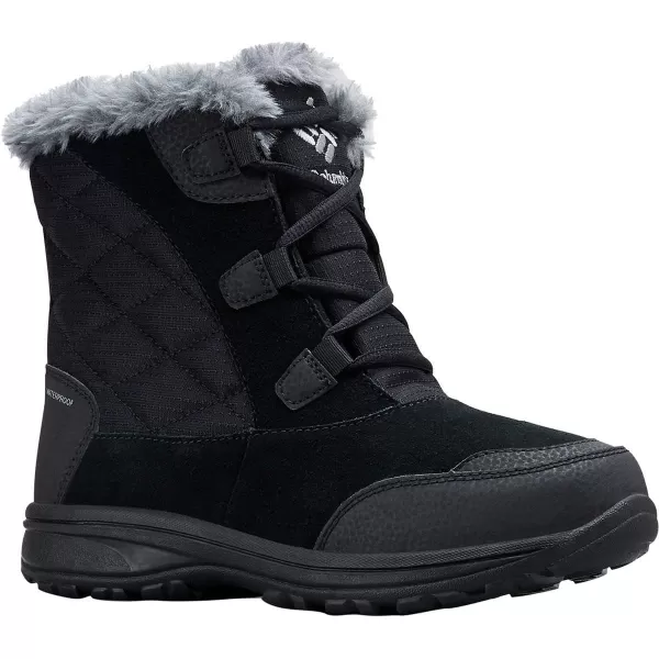 imageColumbia Womens Ice Maiden Shorty Snow BootBlack Columbia Grey