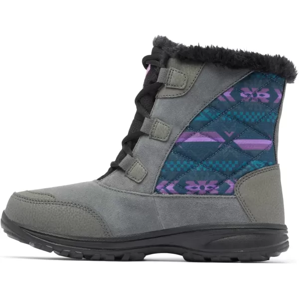 imageColumbia Womens Ice Maiden Shorty Snow BootGrill Dark Lavender