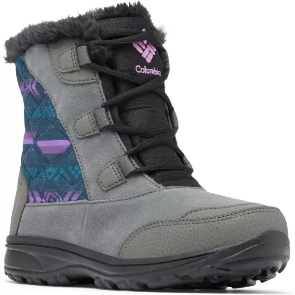 imageColumbia Womens Ice Maiden Shorty Snow BootGrill Dark Lavender