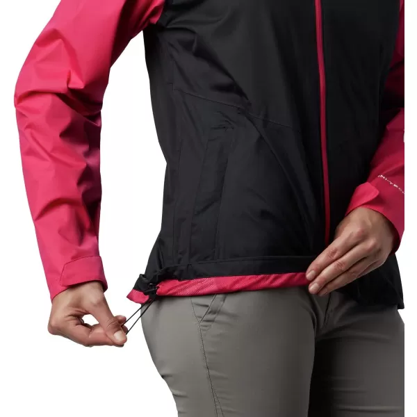 imageColumbia Womens Inner Limits Ii JacketBlackAzulCactus Pink