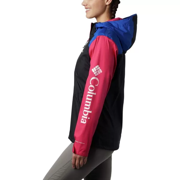 imageColumbia Womens Inner Limits Ii JacketBlackAzulCactus Pink