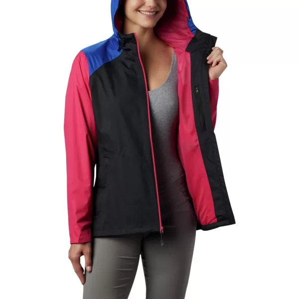 imageColumbia Womens Inner Limits Ii JacketBlackAzulCactus Pink