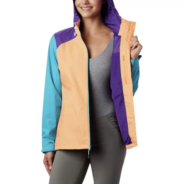 imageColumbia Womens Inner Limits Ii JacketBright NectarClear WaterVivid Purple