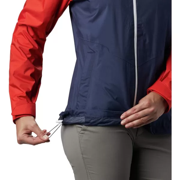 imageColumbia Womens Inner Limits Ii JacketNocturnalBold OrangeWhite