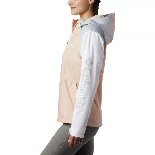 imageColumbia Womens Inner Limits Ii JacketPeach CloudWhiteCirrus Grey