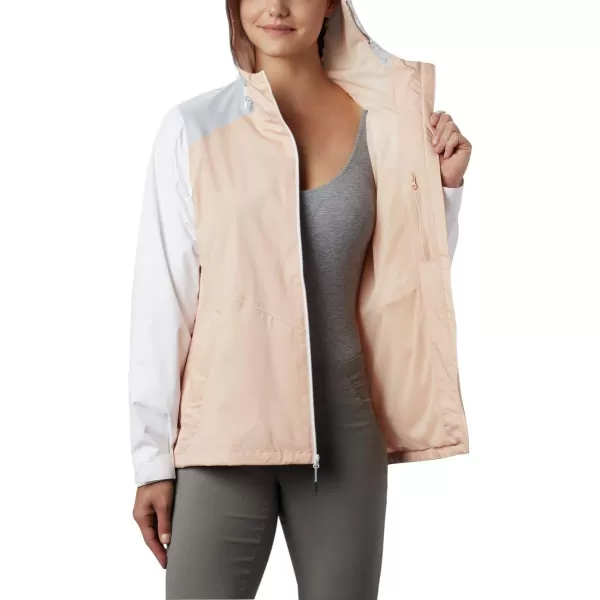 imageColumbia Womens Inner Limits Ii JacketPeach CloudWhiteCirrus Grey