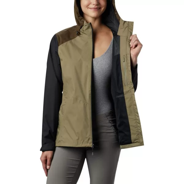 imageColumbia Womens Inner Limits Ii JacketSageBlackOlive Green