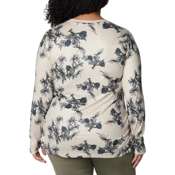 imageColumbia Womens Leslie Falls Long SleeveDark Stone Pinecones
