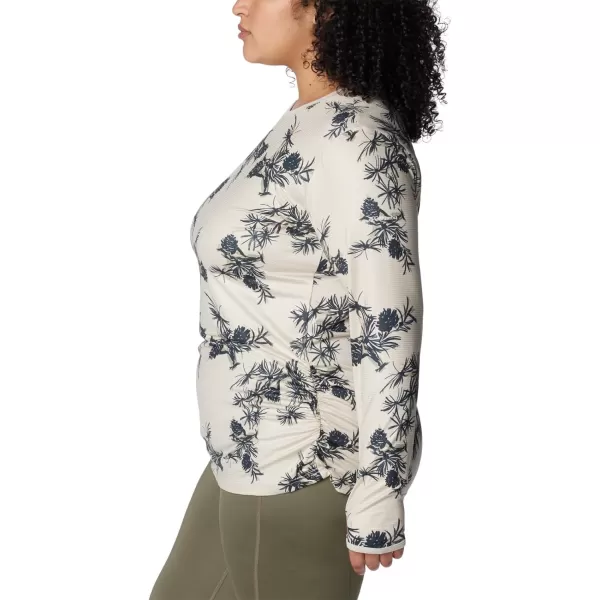 imageColumbia Womens Leslie Falls Long SleeveDark Stone Pinecones