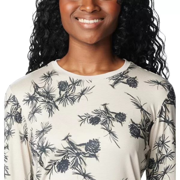 imageColumbia Womens Leslie Falls Long SleeveDark Stone Pinecones