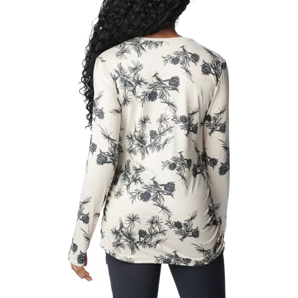 imageColumbia Womens Leslie Falls Long SleeveDark Stone Pinecones