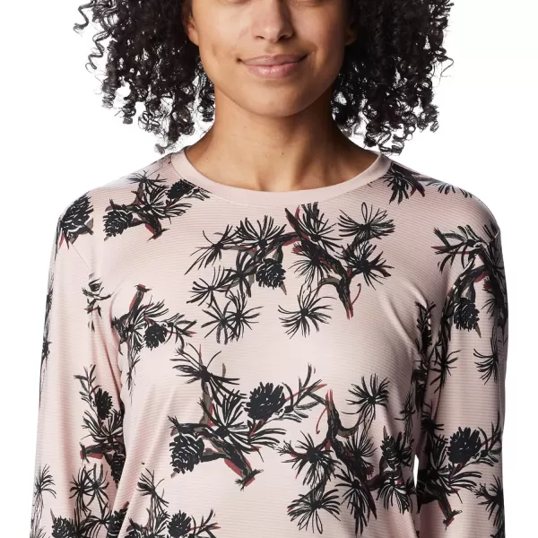 imageColumbia Womens Leslie Falls Long SleeveDusty Pink Pinecones