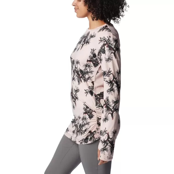 imageColumbia Womens Leslie Falls Long SleeveDusty Pink Pinecones